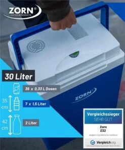 Zorn 12V Z32 30 Litre Cool Box R493 -Kamp Camping Shop 31931 4