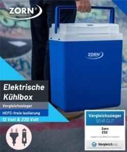 Zorn 12V Z32 30 Litre Cool Box R493 -Kamp Camping Shop 31931 5