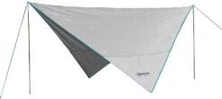 Portal Outdoor Blue/Silver Mesa Tarp Awning 3.5mx3.5m PT-TN-MESA-BL -Kamp Camping Shop 71vj quarkl. ac sl1500