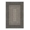 Gardenwize Faux Jute Outdoor Rug - Dark Grey - 80cm X 150cm GW454 -Kamp Camping Shop gw454 image 1 800x800 1