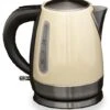 Quest Rocket Low Wattage Cream Stainless Steel Kettle (1L) K0034CR -Kamp Camping Shop k0034cr midsize