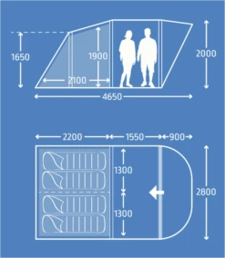 Kampa Brean 4 Poled 9120001261