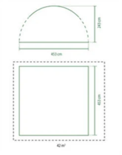 Coleman Event Dome XL UVGuard Sun Shelter Garden Camping Gazebo INC WALLS 2000025128 -Kamp Camping Shop s l500 1 33