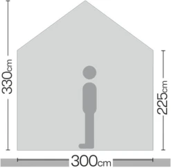 Quest Giza 3x3m Folding Gazebo SA0001 -Kamp Camping Shop sa0001 4