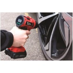 Streetwize Rechargeable Digital Air Compressor SWAC9 -Kamp Camping Shop streetwizecordlessaircompressorswac22action